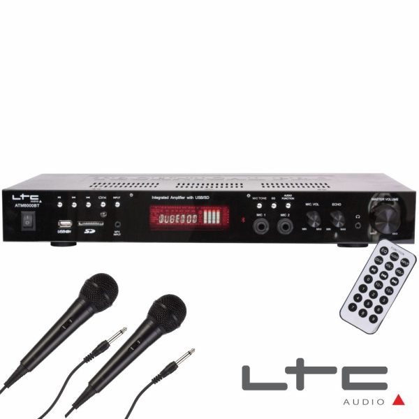 Amplificador Stereo Hifi 2x50W Vídeo HDMI USB/FM/BT/SD 2 Mi - (ATM6100MP5-HDMI)