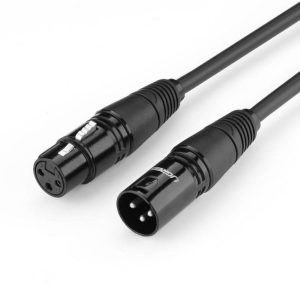 Cabo XLR 3p Macho / XLR 3p Fêmea 3m UGREEN - (AV130/3)