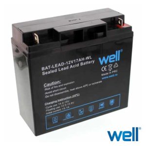 Bateria Chumbo 12V 17A WELL - (BAT-LEAD-12V17AH)