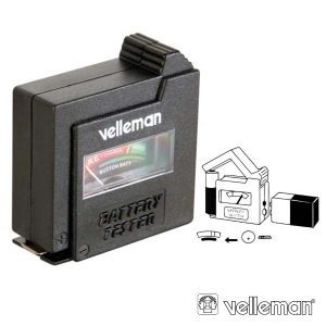 Testador De Baterias VELLEMAN - (BATTEST)