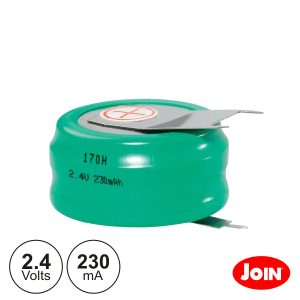 Bateria Ni-Mh 2.4V 230ma Com Patilhas JOIN - (BM708-23)