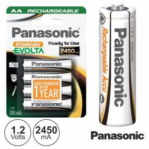 Bateria Ni-Mh AA 1.2V 2450ma 4x Evolta Panasonic - (BMP-HRR-3XXE/4BC)