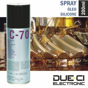 Spray De 200ml Óleo Silicone Due-Ci - (C-70)