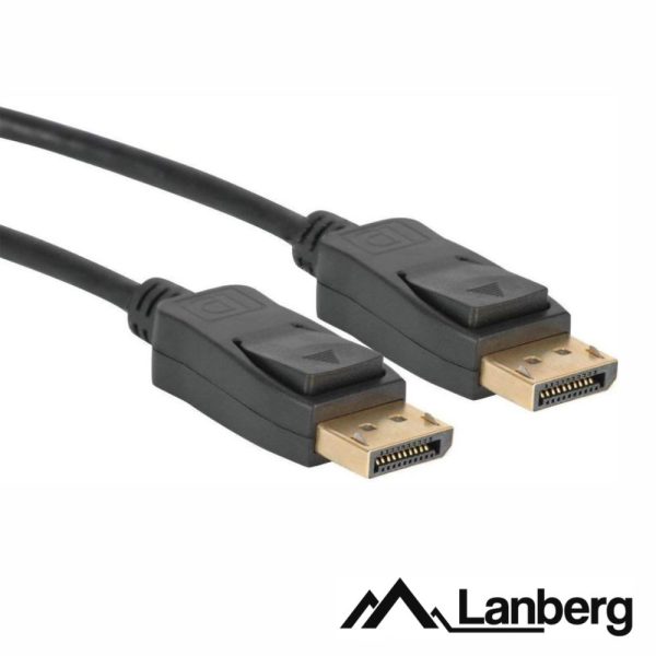 Cabo Displayport Macho / Displayport Macho 3m LANBERG - (CA-DPDP-10CC-0030)