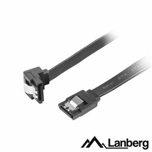 Cabo Dados SATA C/ Bloqueio 0.5m LANBERG - (CA-SASA-13CU-0050B)