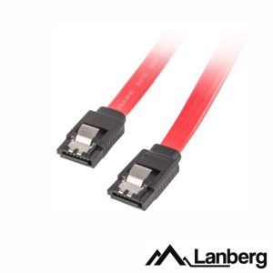 Cabo Dados SATA C/ Bloqueio 0.5m LANBERG - (CA-SASA-14CU-0050)