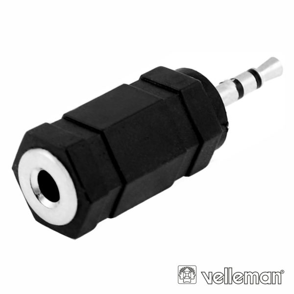 Ficha Adaptadora Jack 3.5mm Femea Mn / Jack 3.5mm Macho St - (CAA21)