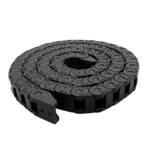 Corrente Passa Cabos 7x7mm Plástico 1m - (CABLECHAIN70A)