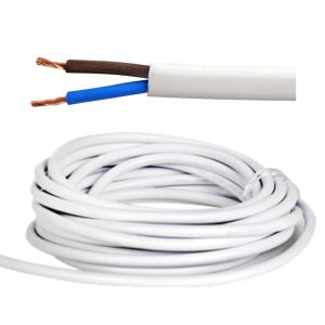 Cabo Alimentação Elétrico 2x1.5mm² Branco 5m - (CAE2X1.5B)