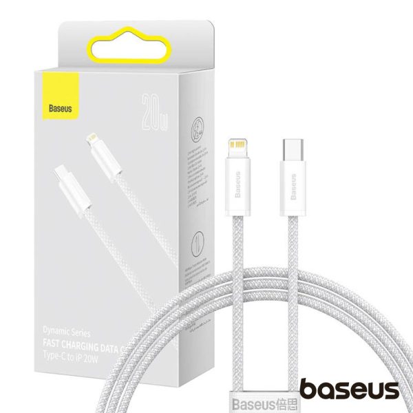 Cabo USB-C / Lightning Macho 20W PD 1m Dynamic BASEUS - (CALD000002)