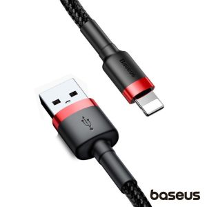 Cabo USB-A Macho P/ Lightning Macho 2m Cafule BASEUS - (CALKLF-R91)