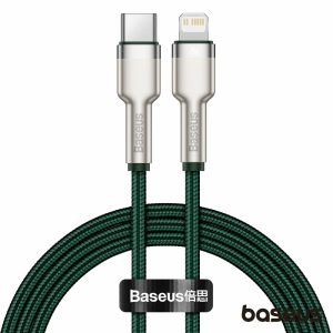 Cabo USB-C Macho P/ Lightning Macho PD 20W 1m Cafule BASEUS - (CATLJK-A06)