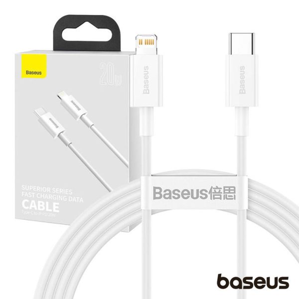 Cabo USB-C / Lightning Macho 1.5m 20W BASEUS - (CATLYS-B02)