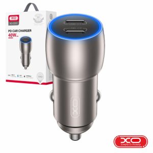 Adaptador Isqueiro 2 USB-C 5V 40W QC PD 3.0 XO - (CC51)