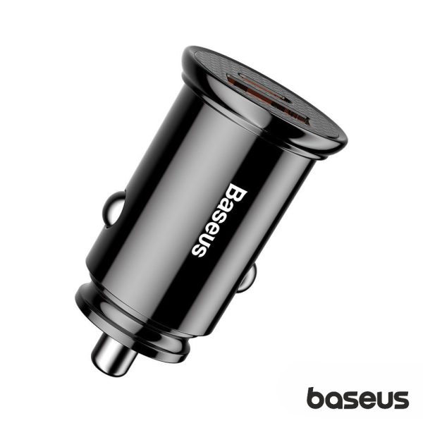 Adaptador Isqueiro 12-24V USB 4.0 / USB-C PD 3.0 5A BASEUS - (CCALL-YS01)