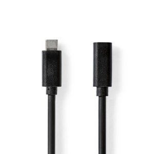 Cabo USB-C 3.2 Macho / USB-C Fêmea 1m - (CCGL64010BK10)