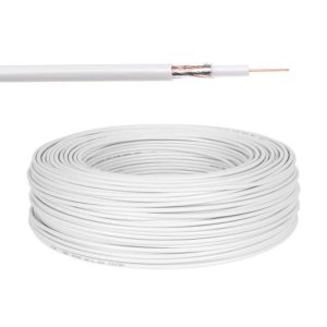 Cabo Coaxial 75 Ohm RG59 Branco - (CCOAX200/5.7CU)