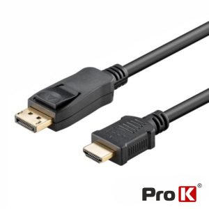 Cabo Displayport Macho / HDMI Macho 5m PROK - (CDPHDMI5A)