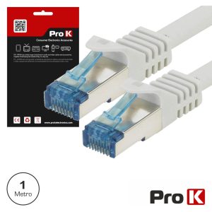 Cabo S/Ftp CAT6E 1M Cinzento PROK - (CFTP6E1B)