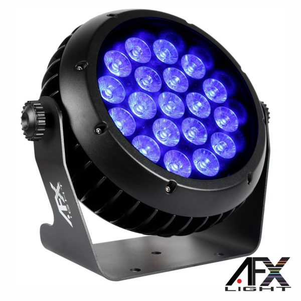 Projetor Par C/ 19 LEDS 10W RGBW DMX IP65 AFXLIGHT - (CLUB-MIX3-IP)