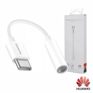 Adaptador USB-C Macho P/ Jack 3.5mm CM20 Branco HUAWEI - (CM20-WH)