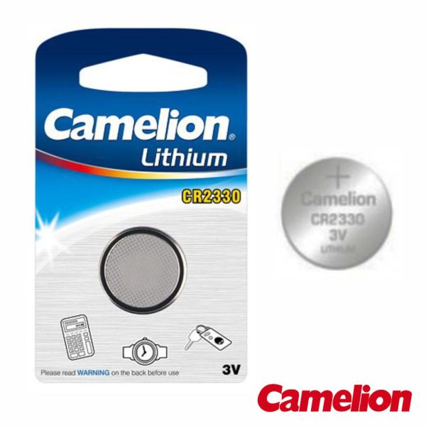 Pilha Botão Cr2330 3v 260ma Blister CAMELION - (CR2330-BP1)