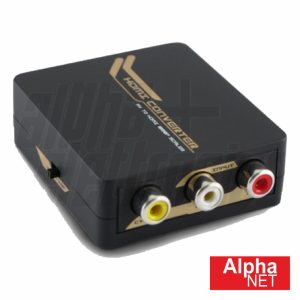 Conversor Sinal Composto + Áudio > HDMI Alphanet - (CT352/6)