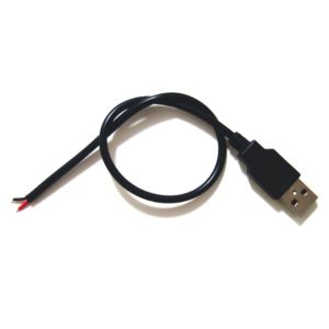 Cabo USB-A Macho / 2 Fios 1m - (CUSB-2F-01)