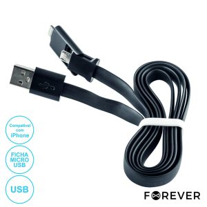 Cabo USB-A 2.0 Macho / Micro USB-B E Iphone 5/6 - (CUSB012/2)