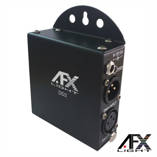 Distribuidor DMX 2 Vias 1 Entrada AFXLIGHT - (DD2)