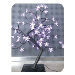 Árvore 3D Sakura C/ LEDS Rosa 45cm IP20 - (DECO891)