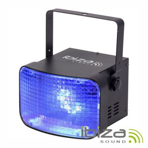 Projetor Luz C/ 2 LEDS CREE RGBW 10W Derby DMX IBIZA - (DERBY-MULTI)