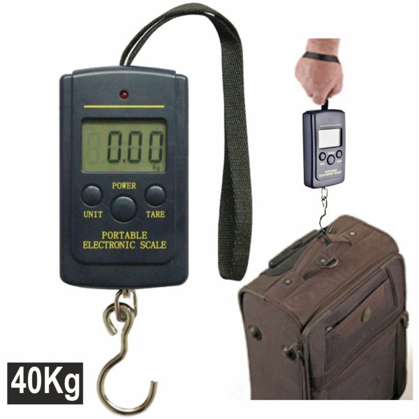 Balança P/ Malas Digital 40kg / 10g - (DIGIBAL40A)