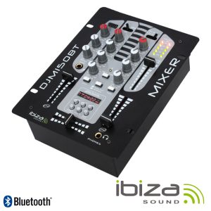 Mesa De Mistura 5 Canais Mp3 USB/BT IBIZA - (DJM150USB-BT)