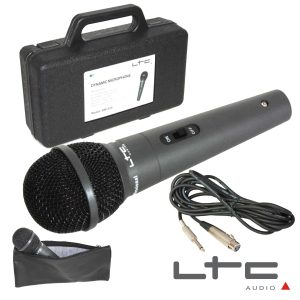 Microfone Dinâmico C/ Cabo/Mala/Bolsa 80hz-20khz Ltc - (DM525)