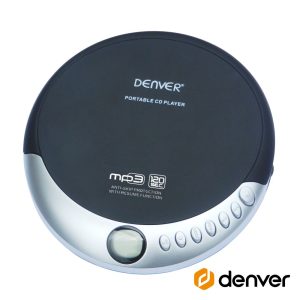 Leitor De Cd/MP3 Portátil Discman DENVER - (DMP-389MK2)