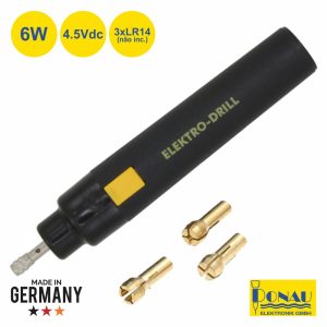 Berbequim De Precisão Elétrico Acessórios 4.5V 6W Donau - (DN0100)