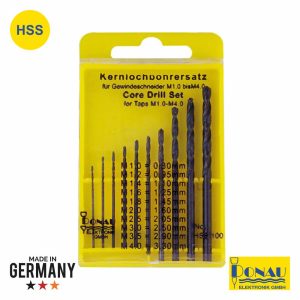 Conjunto De 10 Brocas Hss M1.0 A M4.0 Donau - (DNHSS100)