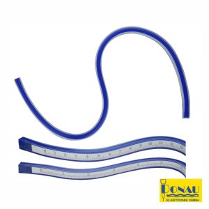 Régua Curva Flexível 60cm Donau - (DNMLK60)