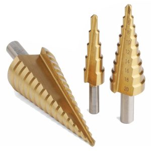 Conjunto De 3 Brocas Cone 4-12mm/4-20mm/4-32mm - (DRILLSET7)