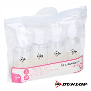 Conjunto 4 Frascos De Viagem Pp Dunlop - (DUN013)