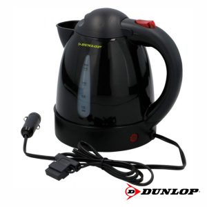 Fervedor De Água Elétrico 12V 150W Preto 0.8L DUNLOP - (DUN080)