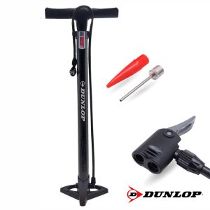 Bomba de Ar Manual P/ Bicicleta 11bar DUNLOP - (DUN337)