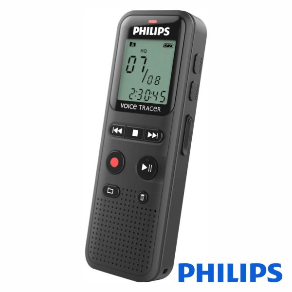 Gravador de Voz Digital Visor LCD 8GB PHILIPS - (DVT1160)