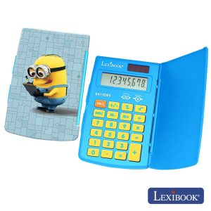 Máquina Calculadora 8 Dígitos Solar Minions Lexibook - (E413DES)