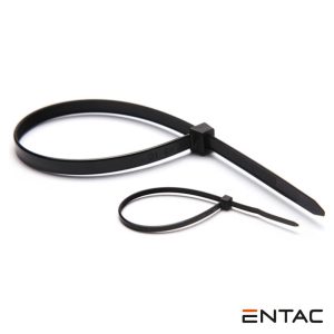 Conjunto 50 Abraçadeiras Nylon 4.8x300mm Preto ENTAC - (ECT-4.8-300-B)