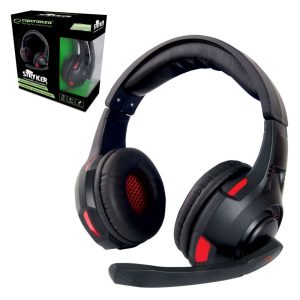 Auscultadores Gaming C/ Microfone e Controlador Volume - (EGH370)