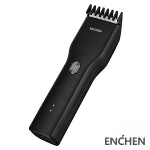 Máquina Cortar Cabelo S/ Fios Boost Preto ENCHEN - (ENCHEN-BOOST-BK)