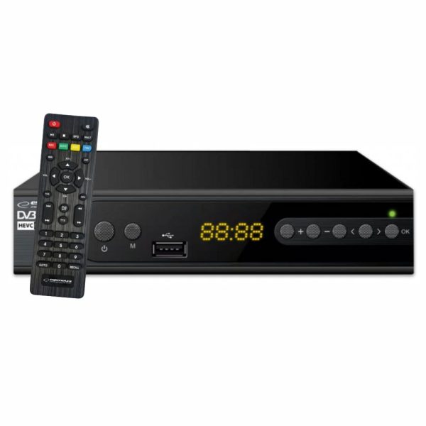 Receptor TDT Full HD 1080p DVB-T2/DVB-C - (EV106R)