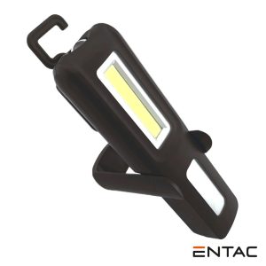 Lanterna de Trabalho C/ Íman E Gancho 3W COB  IP20 ENTAC - (EWL-1W-COB-R)